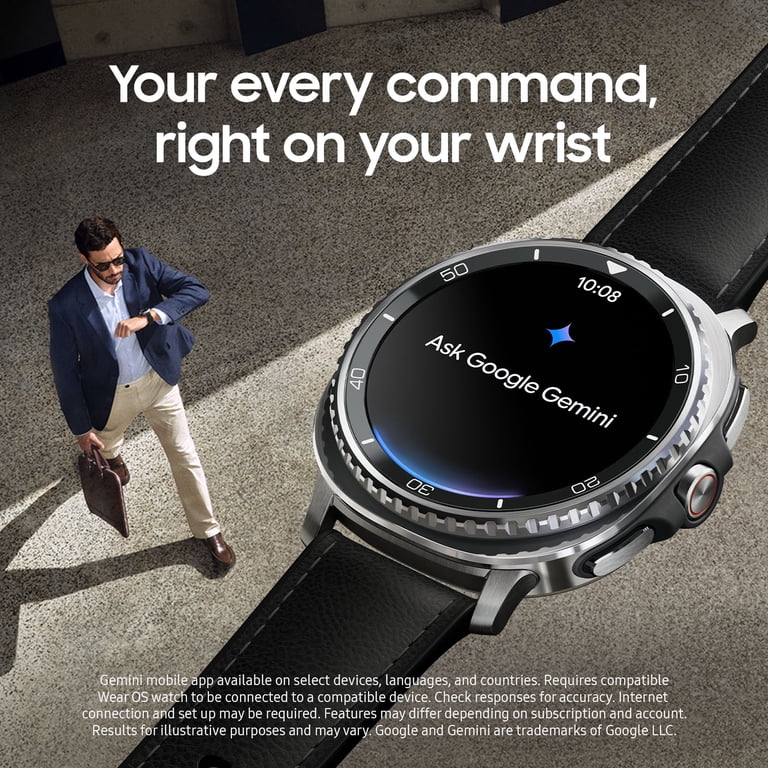 Samsung, Galaxy Watch8 Classic Smart Watch, 46mm, White - Walmart.com