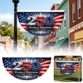 thumbnail image 6 of THHEIC 250th Anniversary America Fan Flag, 1776-2026 Patriotic Bunting, 1.5X3 FT 4th of July Yard Decoration for Front Door Porch Fence Garden Patio, 6 of 6