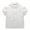 White, variant on Esaierr Kids Baby Boys Girls Short-Sleeved T-Shirt Tees 1-10T Toddle Lapel Pullover New Solid Color Comfortable Soft T-Shirt