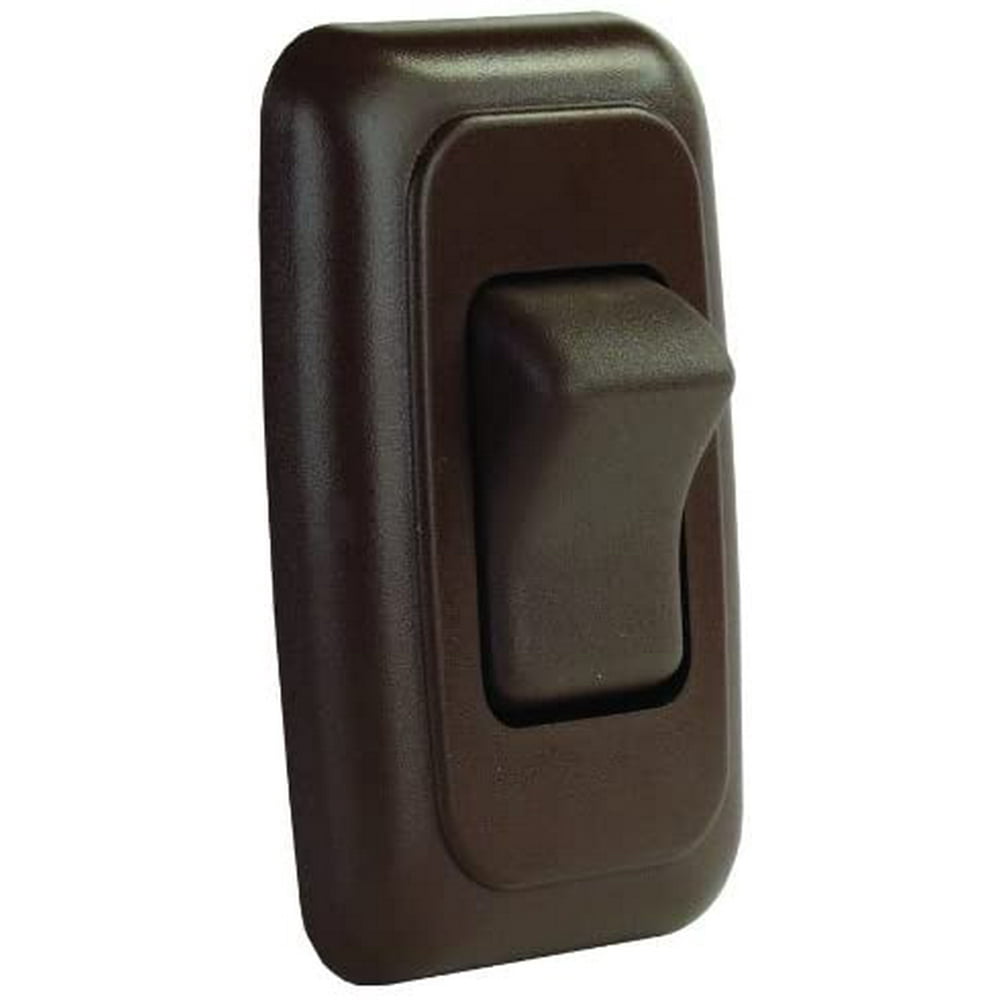 Low Profile 12Volt Wall Mount OnOff Light Switch with Bezel
