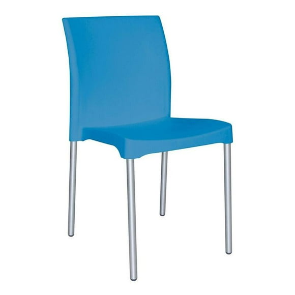 Silla de Comedor Durable Offiho Ocean con Protección UV Color Azul
