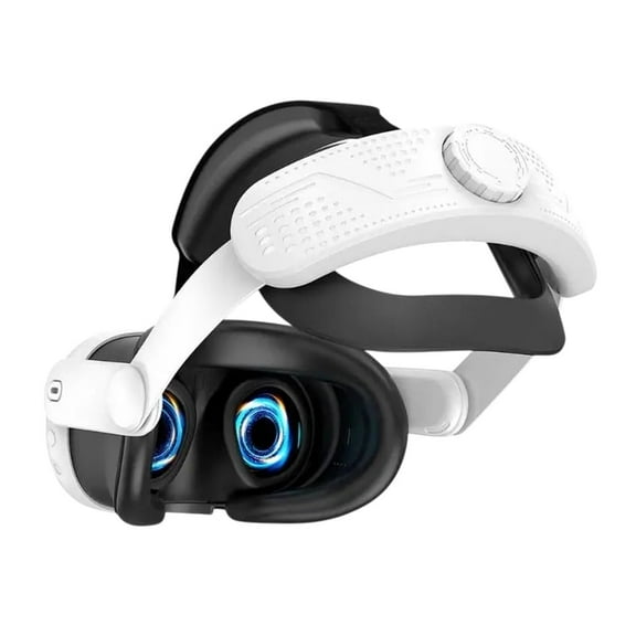 Adjustable Head Strap for Oculus/Meta Quest 3S, Replacement Elite Strap with PU Sponge Pad, Comfort VR Accessories Ensures Relaxed Video Games