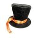 thumbnail image 4 of Sombrero de copa, accesorio de fiesta, sombreros para Halloween, disfraces, actuaciones y fiestas. Negro, 4 of 9