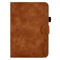 thumbnail image 3 of SaniMore Business Case for iPad 10th Generation 10.9" 2022, PU Leather Case Shockproof TPU Shell Card Holder Hand Rope Anti-slip Strip Full Protective Wallet Tablet Magneic Case For iPad 2022, Brown, 3 of 10
