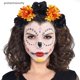 thumbnail image 4 of protectionufly Día De Halloween De Los Muertos Flor De Rosa Artificial Cuentas De Pelo De Araña IUP, 4 of 4