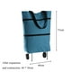 thumbnail image 2 of Carrito de compras plegable multifuncional con tirador manual, carrito de compras portátil compacto, bolsa, escalera, carrito de compras de supermercado, 2 of 5