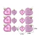 thumbnail image 3 of Xihbxyly Adornos En Forma de Corazón, Decoración Romántica para San Valentín, Superficie Brillante y Mate, Celebración de Aniversario de Boda, Varios Tamaños, Juego de 12 Piezas, 3 of 6