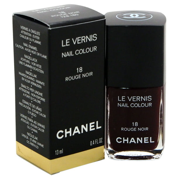 CHANEL - Le Vernis Longwear Nail Colour - 18 Rouge Noir by Chanel for ...