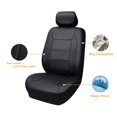 thumbnail image 2 of Juego completo de fundas para asientos de coche Flying Banner a prueba de agua, color negro, 2 of 9