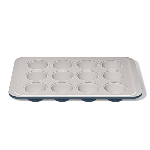 Molde para magdalenas OXO Good Grips, antiadherente Pro, con revestimiento de cerámica, 12 tazas
