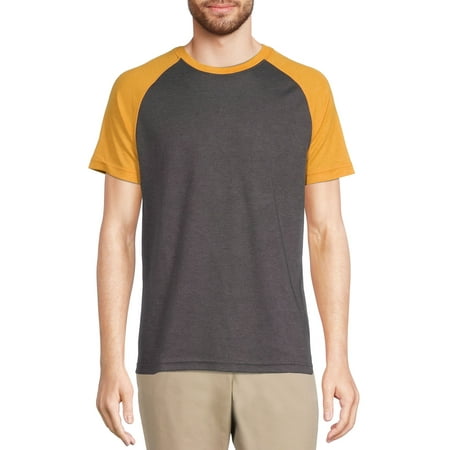 George Men's Raglan Tee with Short Sleeves
