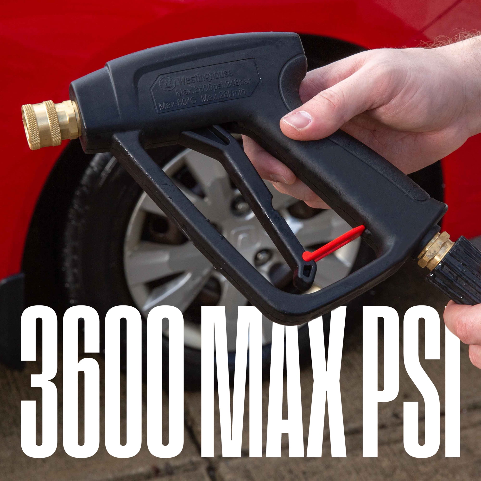 Westinghouse Short Pressure Washer Gun - 3600 Psi, M22 Connector