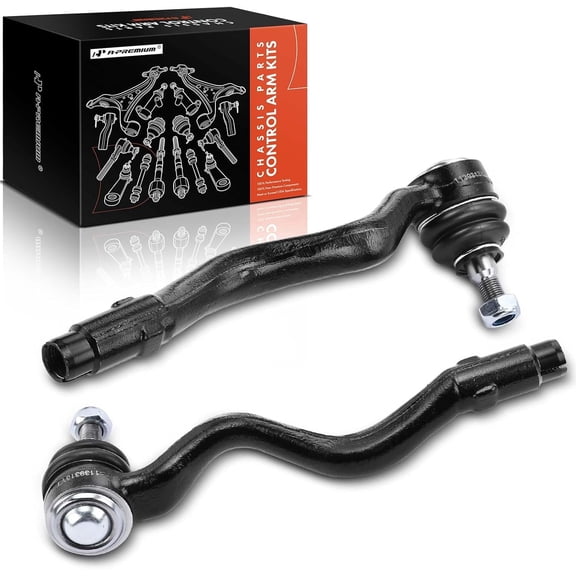 A-Premium 2Pcs Front Outer Tie Rod End Kit Compatible with BMW 325i/325is/320i 1992-1995, 328i/328is 1996-1999, 323i/323is 1998-1999, 318i 1992-1999, 318is 1992-1997, M3/318ti 1995-1999, Z3 1996-2002