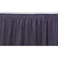 thumbnail image 1 of National Public Seating SS8-04 8 in. Stage Shirred Pleat Skirting - Navy, 1 of 1