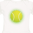 thumbnail image 4 of Inktastic Tennis Ball Sports Gift Boys or Girls Long Sleeve Baby Bodysuit, 4 of 5