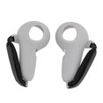 thumbnail image 5 of VR Controller Grips Cover Soft Silicone Controller Protector with Adjustable Strap for Meta Quest 3 Gray, 5 of 5