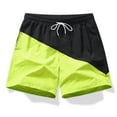 thumbnail image 4 of Jjayotai George Shorts Men, Men Quick Dry Board Shorts, Bathing Suit Breathable Color Block Shorts with Drawstring Pockets for Surfing Beach Summer, 4 of 6