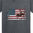 thumbnail image 4 of Inktastic Rodeo Bull Riding Patriotic Youth T-Shirt, 4 of 5