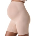 thumbnail image 5 of Ingrid & Isabel For Every Belly Women's Maternity Seamless Maternity Mid Thigh Shaping Short, Sizes S-XXXL, 5 of 9