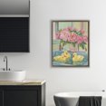 thumbnail image 3 of Stupell Industries Cottage Ducks in Sink Bath Brown Floating Frame Canvas Art, 25 x 31, by The Prints Vibe, 3 of 8
