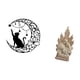 thumbnail image 5 of Escultura de pared de con decoración de de metal, estatua clásica de resina cristiana católica para oficina, mesa, coche, decoración d, 5 of 8