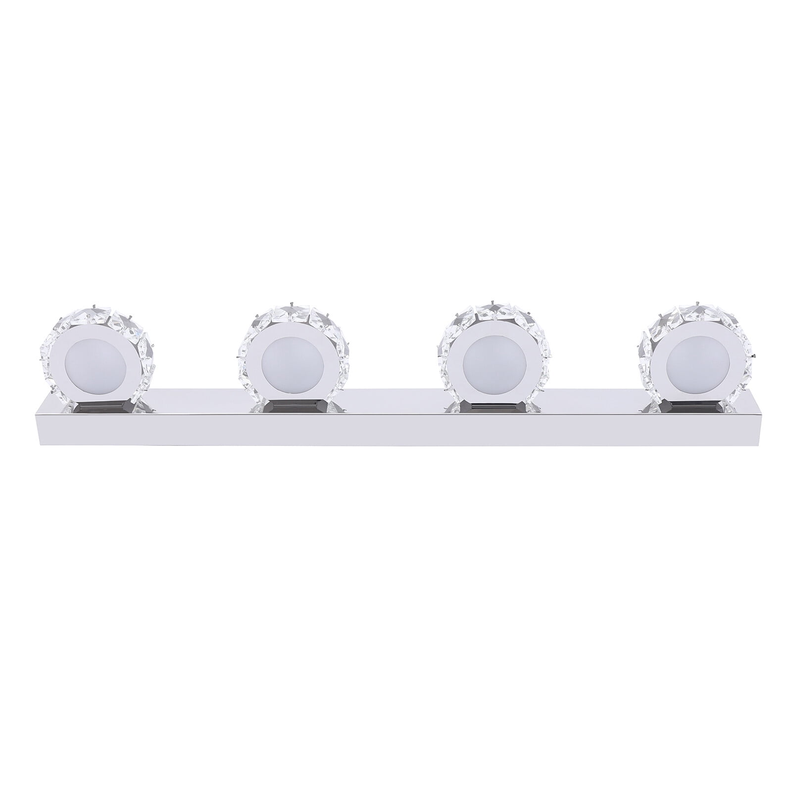 Modern LED Crystal Mirror Light Front Wall Lamp Bathroom Vanity Light Fixture