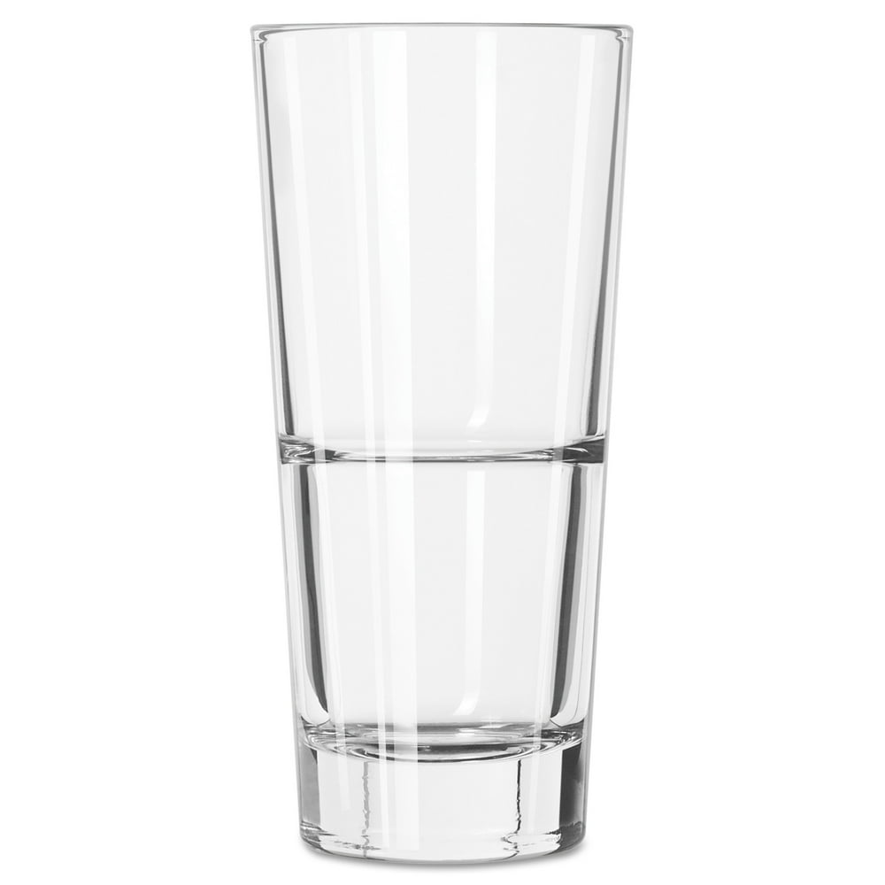 Libbey Endeavor Beverage Glasses, 14 oz, Clear