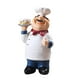 thumbnail image 1 of Figuras de resina de chef, bonitas figuras de dibujos animados, decoración, adorno, estatua, artesanía, decoración. como se describe, 1 of 9