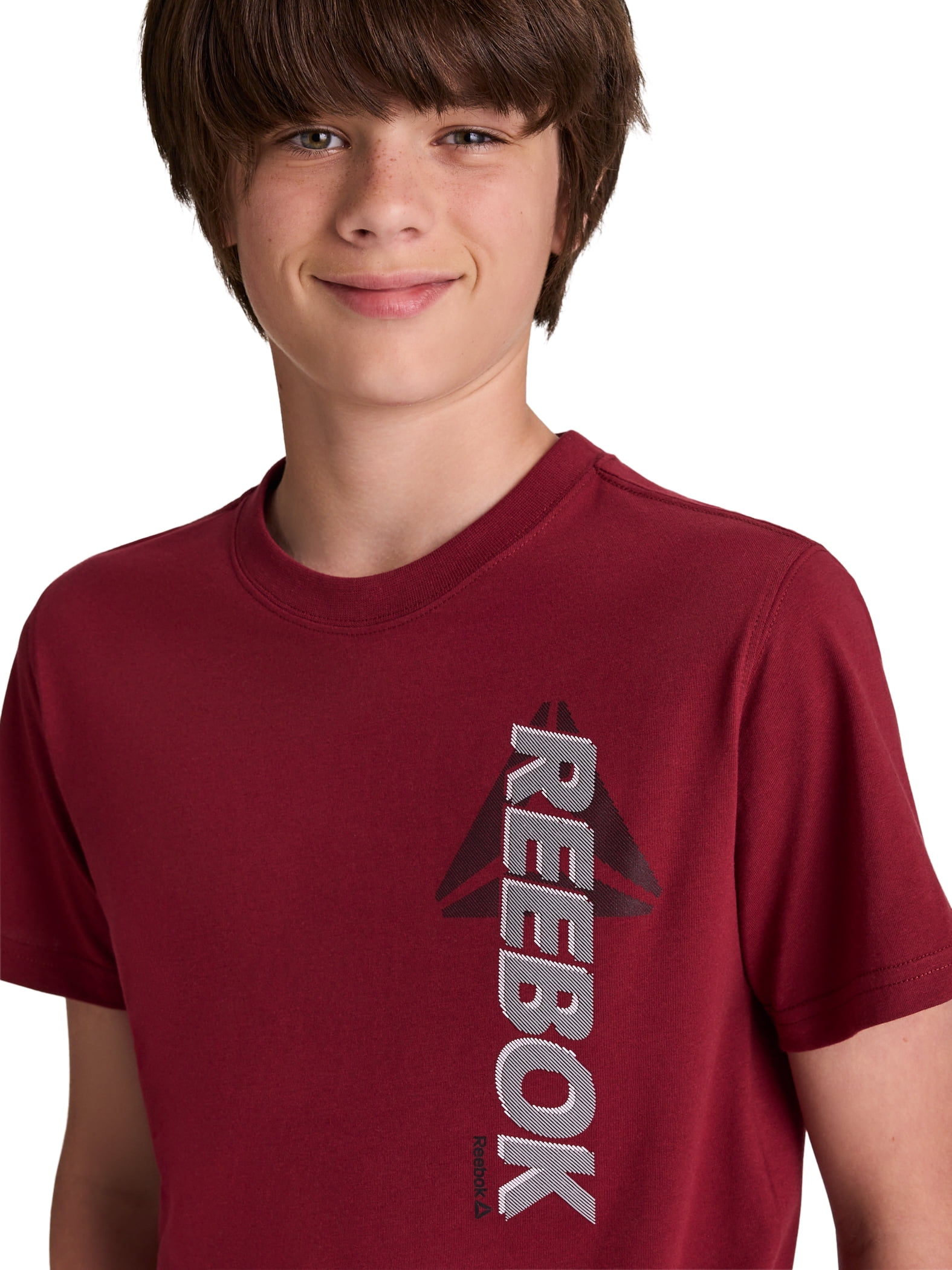 Reebok Boy's Short Sleeve Graphic T-Shirt, Sizes 4-18