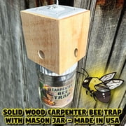 2 pack Carpenter Bee Trap- Hanging Outdoor Trap