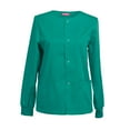 thumbnail image 1 of Veste de Sarrau pour Femmes, Tenue de Travail, Fermeture à Boutons-Pression, Veste de Réchauffement pour Sarraus, 1 of 4