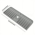 thumbnail image 4 of 1pc, Silicone Faucet Handle Drip Catcher Tray Mat, 14.5inch/4.9inch, Silicone Faucet Mat Dish Soap Sponge Holder For Kitchen Sink Accessories Gadgets, Drying Mat For Kitchen Counter Bathroom Kitchen, 4 of 4