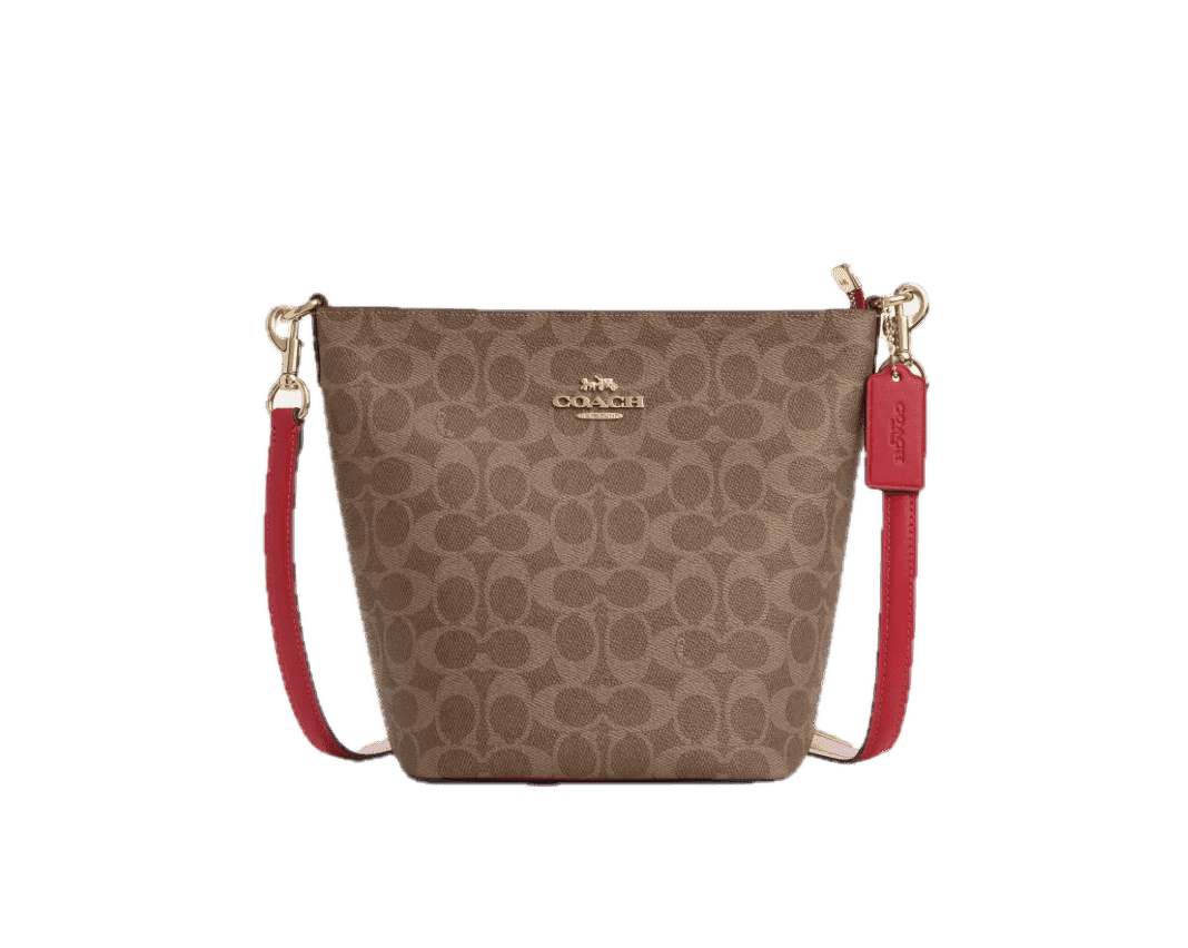 Coach C7227 Mini Pepper Crossbody In Signature Canvas In Light