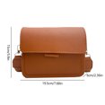 thumbnail image 3 of Bolsos Cruzados Bolsos cruzados para mujer Moda PU Lady Small Satchel Elegant para ir de compras (marrón) Sywqhk Para Estrenar, 3 of 8