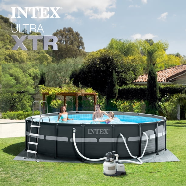 INTEX Ultra XTR Steel Frame 18' x 52” Round Above Ground Swimming