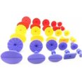 thumbnail image 4 of Puller 10pcs Auto Body Dent Paintless Repair Dent Puller Plastic Glue Tabs Automobile Metal Repair Gaskets Car Repair Tool Durable and Practical Workmanship (Color : Purple), 4 of 7