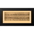 thumbnail image 2 of Oliver 24x13 Black Modern Framed Museum Art Print Titled - Lynn Massachusetts - Oliver 1820, 2 of 5