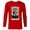 New Red, variant on Marvel Tarot Arcana Captain America as the Chariot Card - Long Sleeve T-Shirt for Men - Customized-White