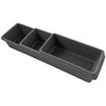 thumbnail image 2 of Edge Organization Trays 3 Pack for Kitchen and Office, Small - Charcoal, 2 of 5