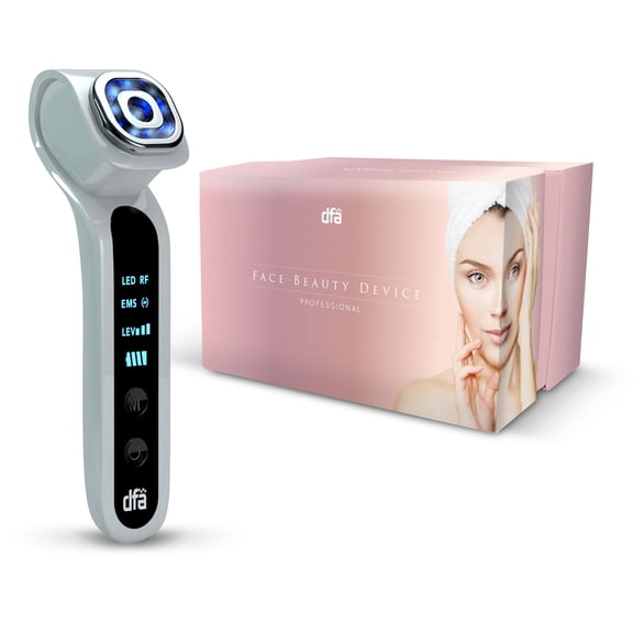 DFA Face Lifting Machine- 6 in 1 Handheld Anti-Aging Skincare Tool, Facial Massager, Skin Tightening Beauty Device, 7-Color Light Wrinkle Remover.