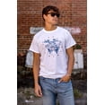 thumbnail image 5 of Patriotic Bald Eagle American Flag Plus Size Crewneck Graphic Tee Shirt Brisco Brands 3X, 5 of 6