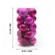 thumbnail image 2 of Fiudx Ofertas Y Liquidación Bolas Navideñas De Plástico, 24 Uds. De Bolas Galvanizadas De 4Cm, Decoración Navideña, Bolas Colgantes, Paquete De Barril, Bolas Navideñas, 2 of 2