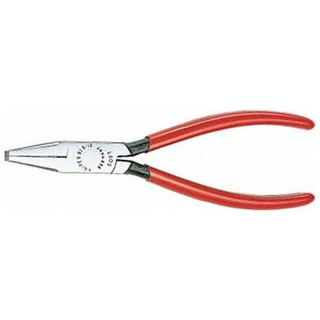 UPC: 0843221005818 | Knipex Flat Nose Grozing Plier 6-1/4  L Smooth 91 61 160