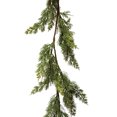 thumbnail image 2 of Creative Co-Op  7 ft. Artificial Cedar Garland - Pack of 6, 2 of 5