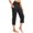 Black, variant on Women's Yoga Pants Lightweight Comfortable Casual Trousers with Pockets Soft Fit for Sports Activities and Daily Wear
