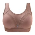 thumbnail image 2 of Summer Savings Clearance 2023! TAGOLD Plus Size Bra for Womens,Woman's Comfortable Lace Breathable Bra Underwear No Rims, 2 of 3
