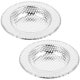 thumbnail image 1 of 2 piezas de colador de fregadero, colector de pelos de agua, accesorios de cocina para bañera, desagüe de suelo, plato de basura, lavabo de acero inoxidable, 1 of 6