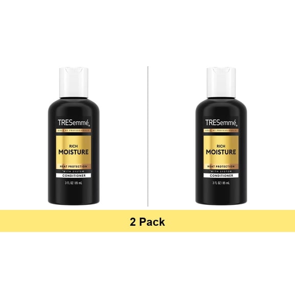 Tresemme Rich Moisture Hydrating Conditioner, 3 oz - 2 Pack