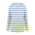 thumbnail image 3 of ShomPort Womens Hoodie Sweatshirt Thin Casual Full Zip Stripe Long Sleeve Cardigan Outerwear Spring Summer, 3 of 6