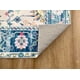 thumbnail image 5 of Tapete Decorativo Jovita Turquoise - 200 x 300 cm - Alfombra Grande Saffron Looms, 5 of 5
